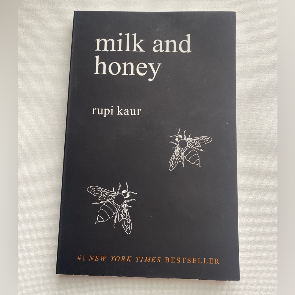 Milk and Honey poetry book by Rupi Kaur